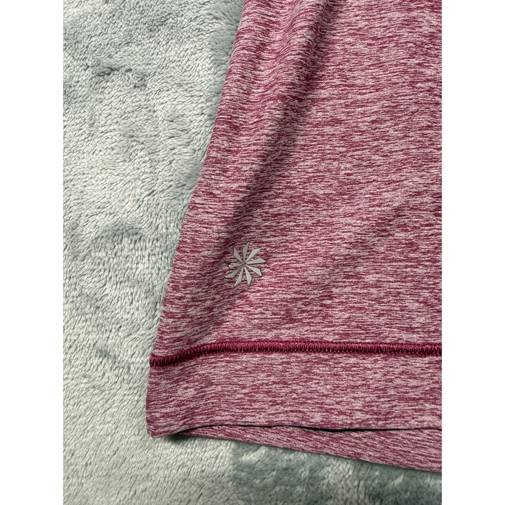 Athleta Nitro Tank Top Womens Medium Heather Berry Lightweight Soft Activewear - Picture 3 of 6